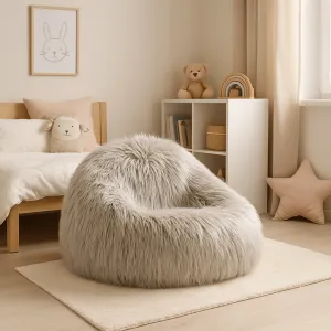 Kids Cloud Grey Fur