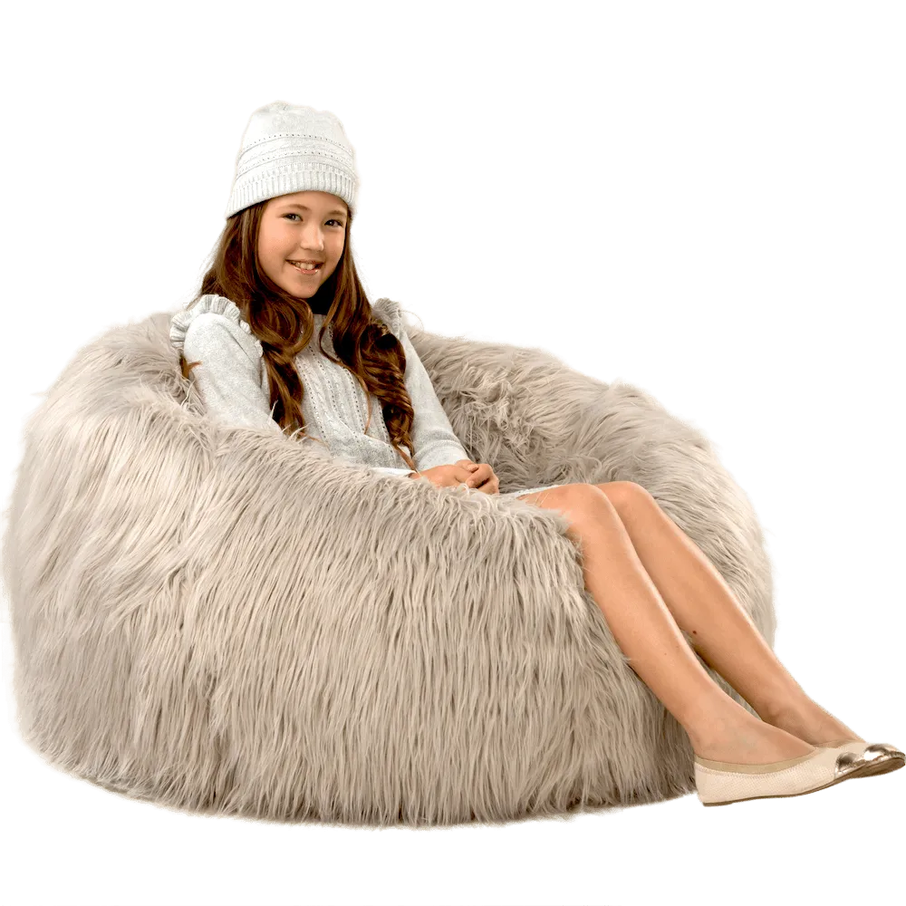 Kids Cloud Grey Fur