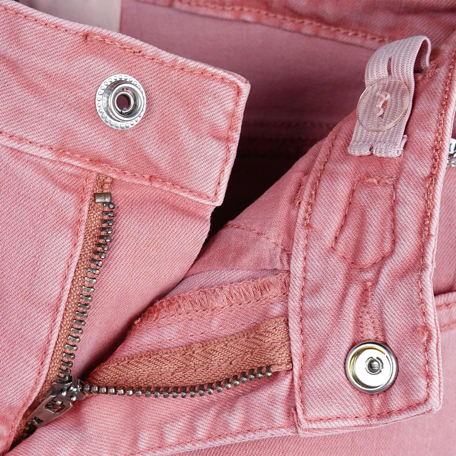 KIDSCOOL SPACE Girls Slim Fit Jeans,6T-14T Flash Chain Wide Leg Denim Pants Wide Leg Denim Pants