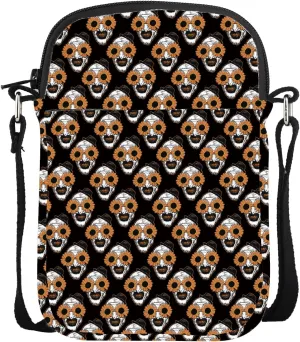 Killer Clown Inspired Messenger Bags Horror Movies Lover Gift Spooky Season Gift