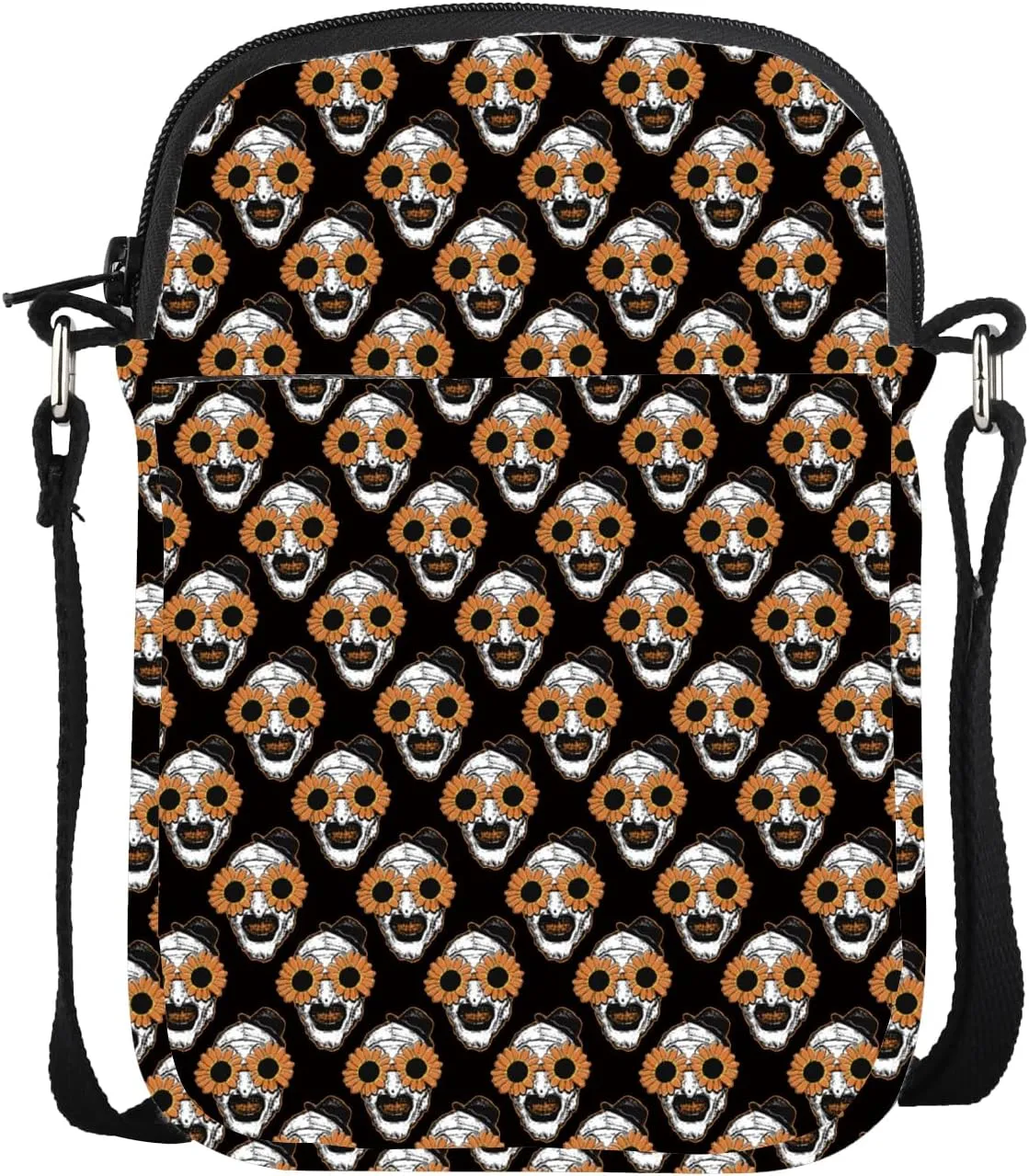 Killer Clown Inspired Messenger Bags Horror Movies Lover Gift Spooky Season Gift