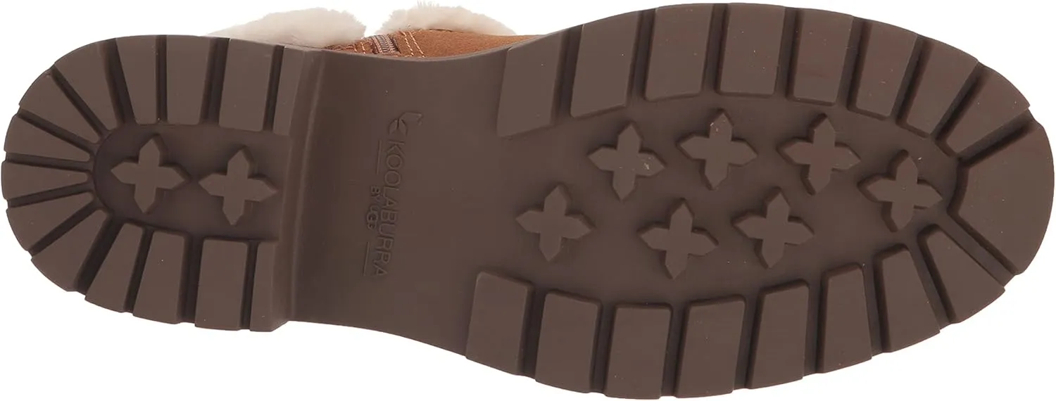 Koolaburra by UGG Women's Berea Fuzz Ankle Boot