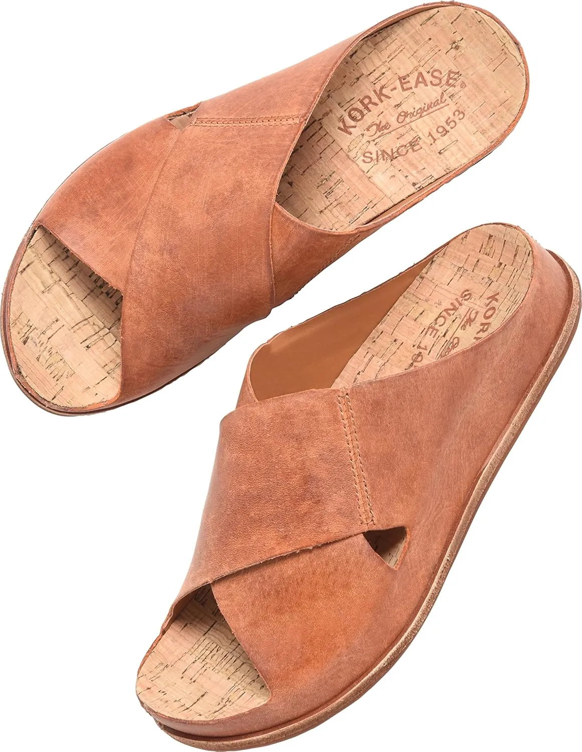 KORK-EASE Tutsi Cross-Band Women's Slip-On Sandal - Stylish Design with Ultra-Plush Comfort and Patented 2.0 Technology