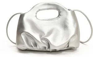 Ladies pleated cloud bag one-shoulder handbag