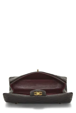 Lambskin Double On-time delivery  Chanel, Classic Flap Medium, Black Quilted Black Hot-selling
