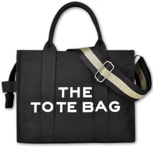 Large Denim The Tote Bag for Women Shoulder Crossbody Handheld Bag Zipper Purse Office School Travel Essentials