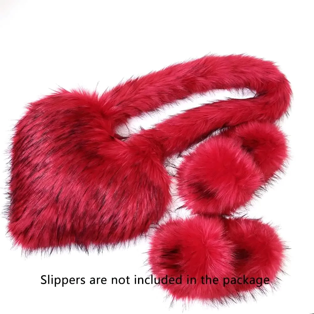 Large Heart Shaped Bag for Women Faux Fur Shoulder Purse Y2k Crossbody Bag Chic Handbag Furry Shoulder Tote Purse