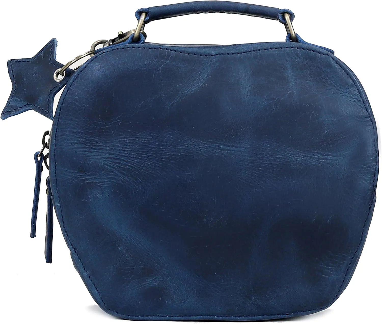 Leather Crossbody Bags for Women Trendy Looking Cross Body Shoulder Bag Designer Apple Purses (Green)