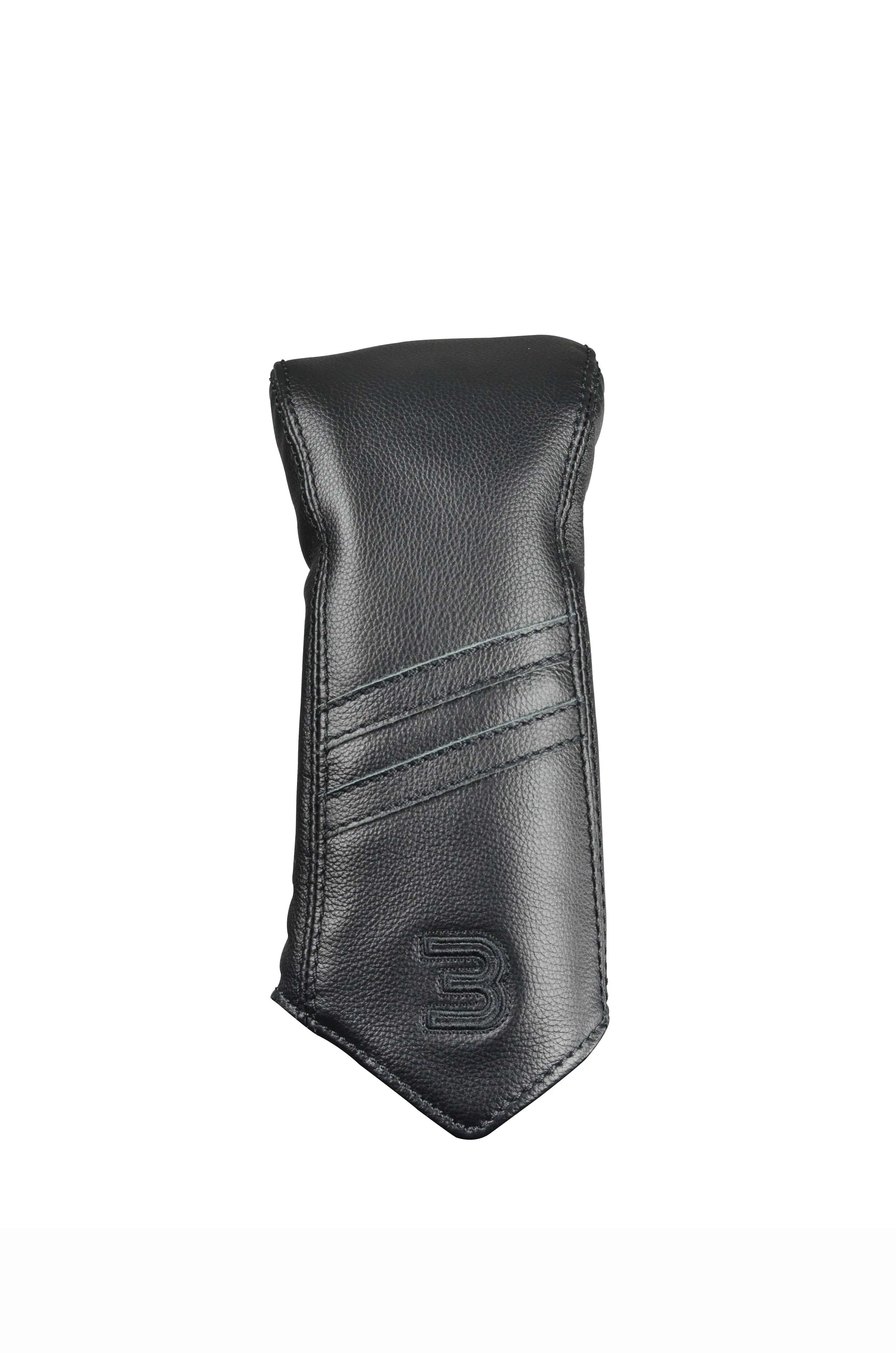Leather Headcover Striped - 3-Wood