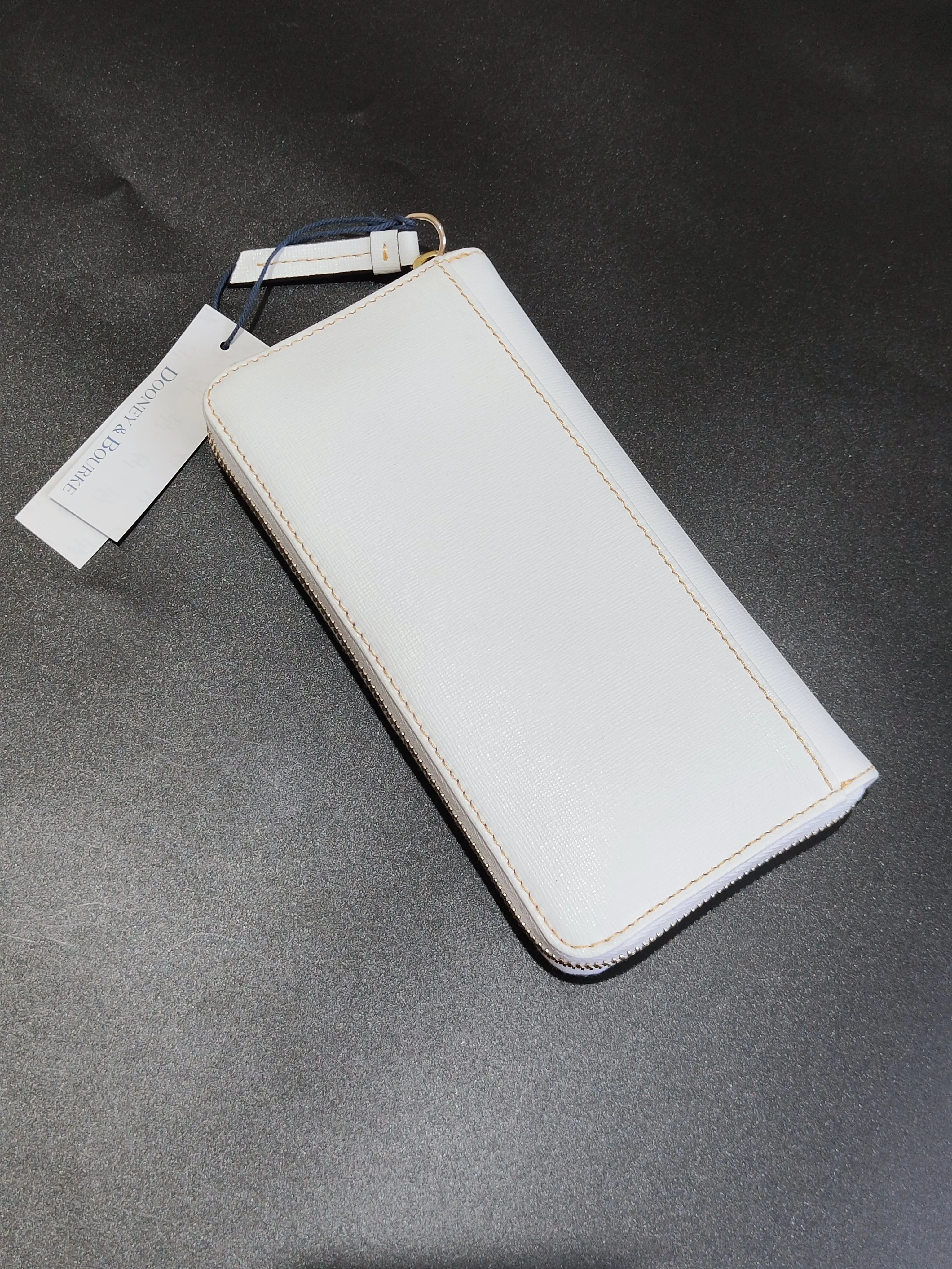 Leather Purse in White