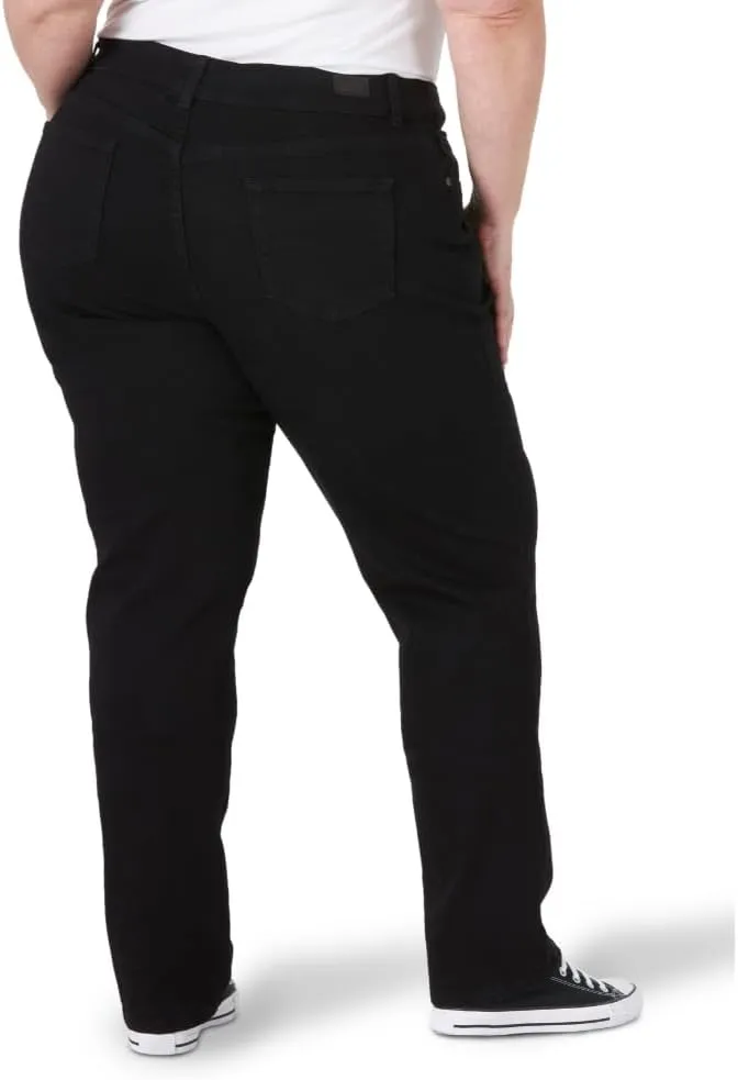 Lee Women's Plus Size Relaxed Fit Straight Leg Jean