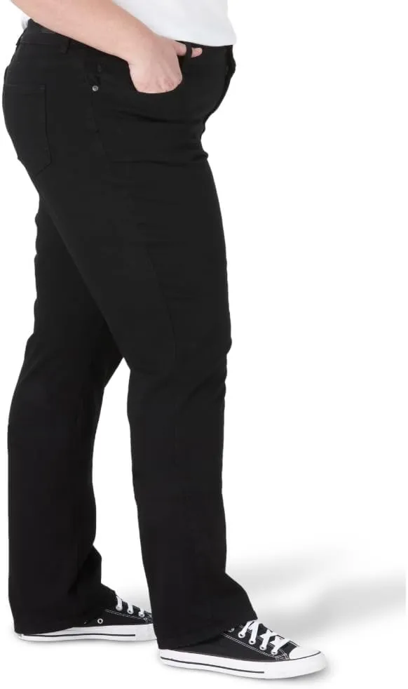 Lee Women's Plus Size Relaxed Fit Straight Leg Jean