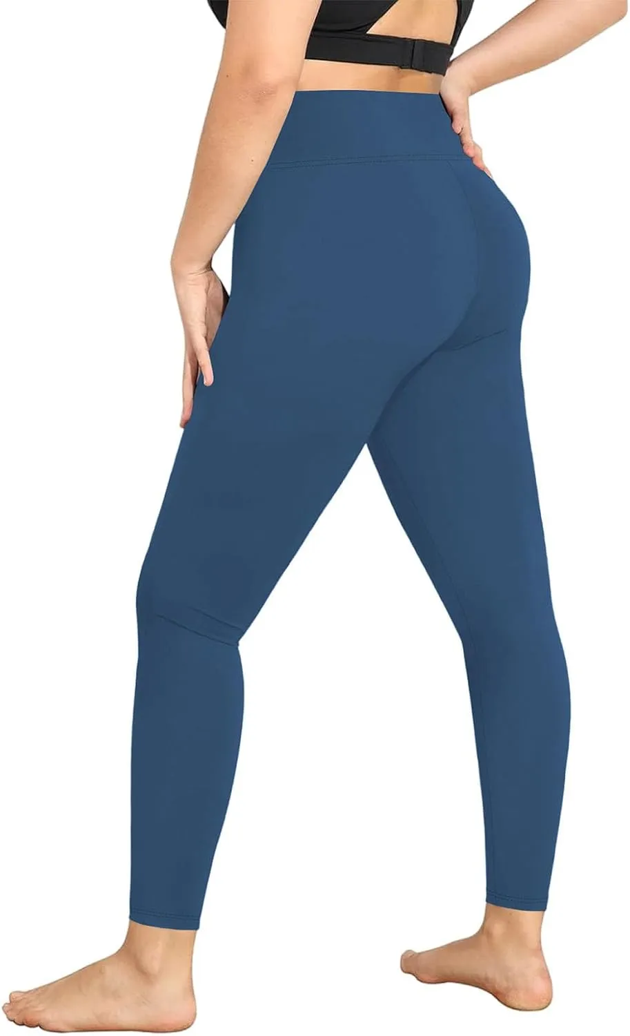 Leggings for Women Plus Size Tummy Control Lightweight Stretch High Waist Pants Soft Running Workout Trendy Yoga Pants