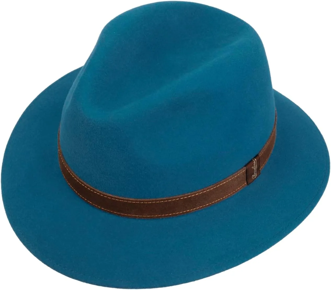 Leopardi Fur Felt Fedora