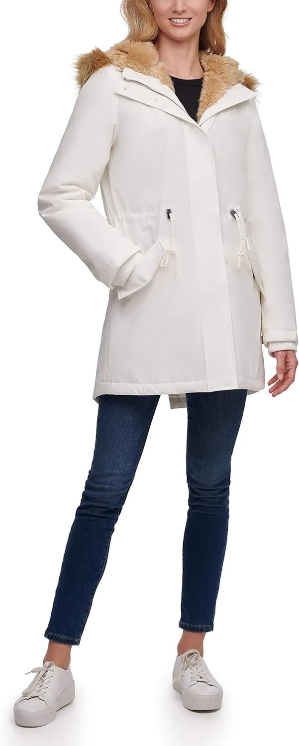 Levi's Women's Faux Fur Lined Hooded Parka Jacket