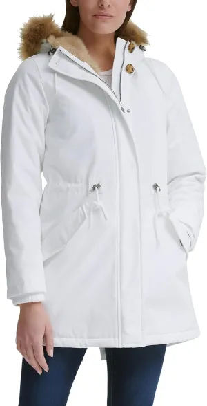 Levi's Women's Faux Fur Lined Hooded Parka Jacket
