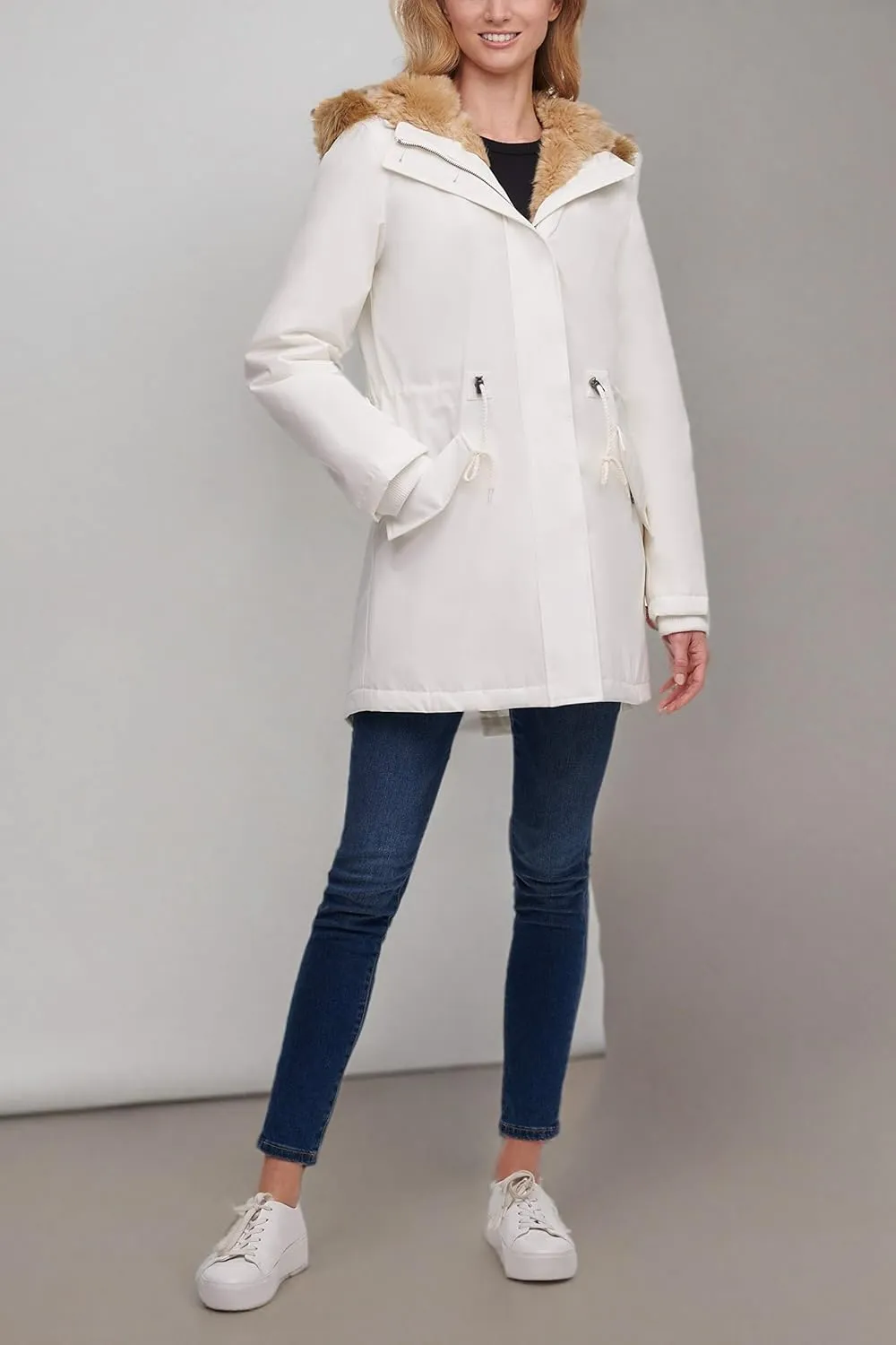 Levi's Women's Faux Fur Lined Hooded Parka Jacket