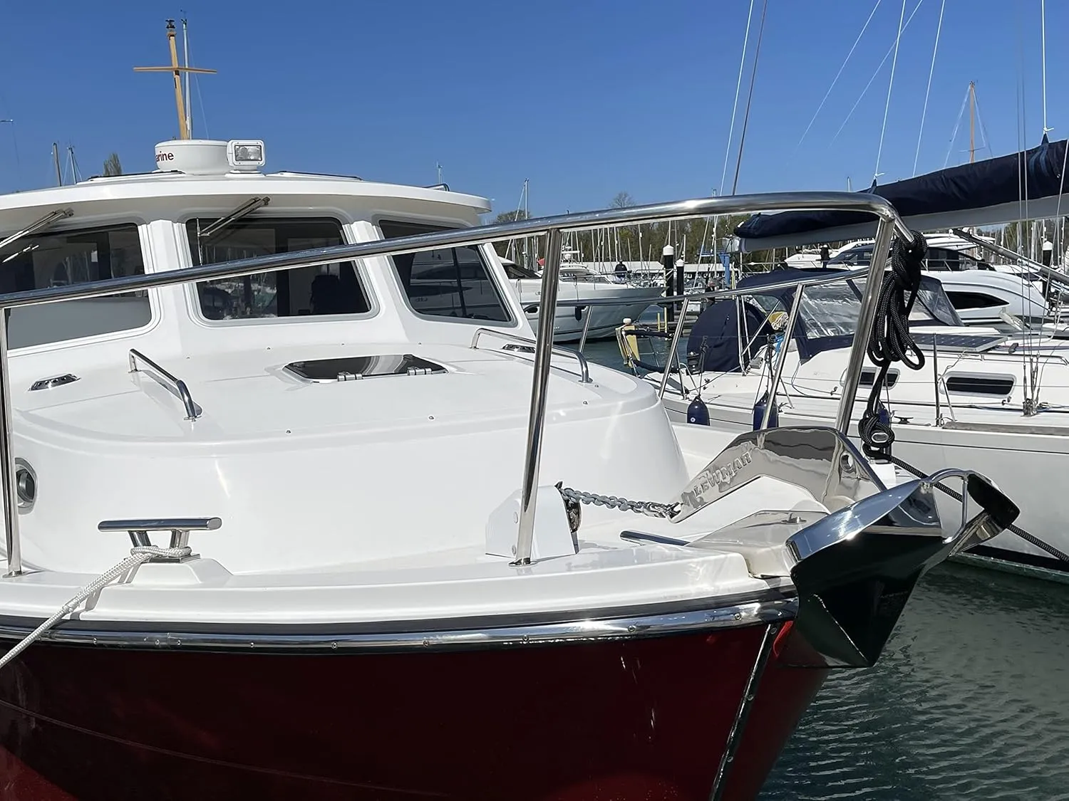 Lewmar Stainless Steel Epsilon Anchor for Power and Sailboats