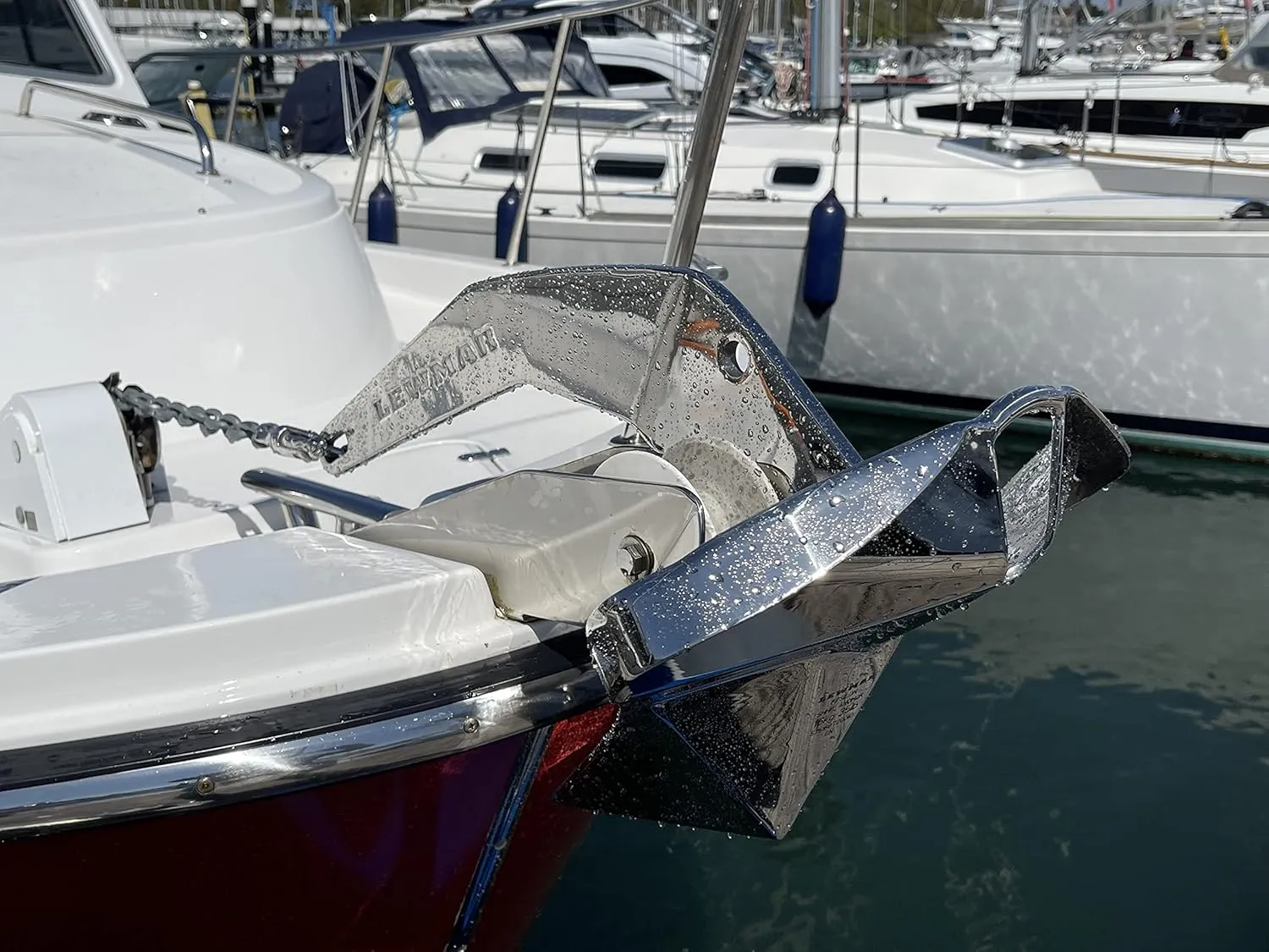 Lewmar Stainless Steel Epsilon Anchor for Power and Sailboats