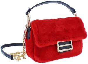 Liliana H-Fluff Shoulder Bag Faux Fur Messenger Bags for Women