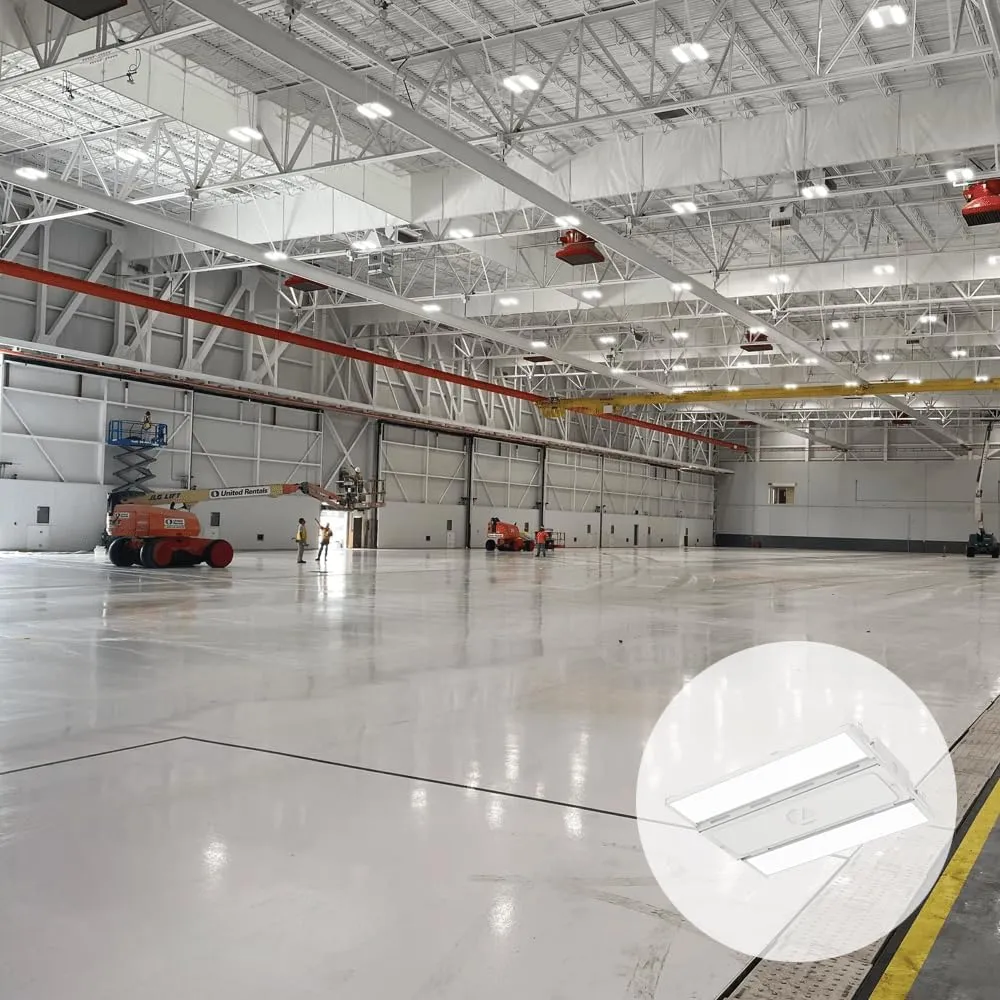 Lithonia Lighting Compact Pro LED High Bay Light, Ceiling Lighting Fixture, 12,000 Lumens, 5000K Daylight, Dimmable LED Work Light for Garage and Warehouse, MVOLT 120-277V (CPHB 12LM MVOLT 50K)