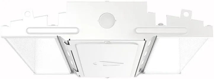 Lithonia Lighting Compact Pro LED High Bay Light, Ceiling Lighting Fixture, 12,000 Lumens, 5000K Daylight, Dimmable LED Work Light for Garage and Warehouse, MVOLT 120-277V (CPHB 12LM MVOLT 50K)