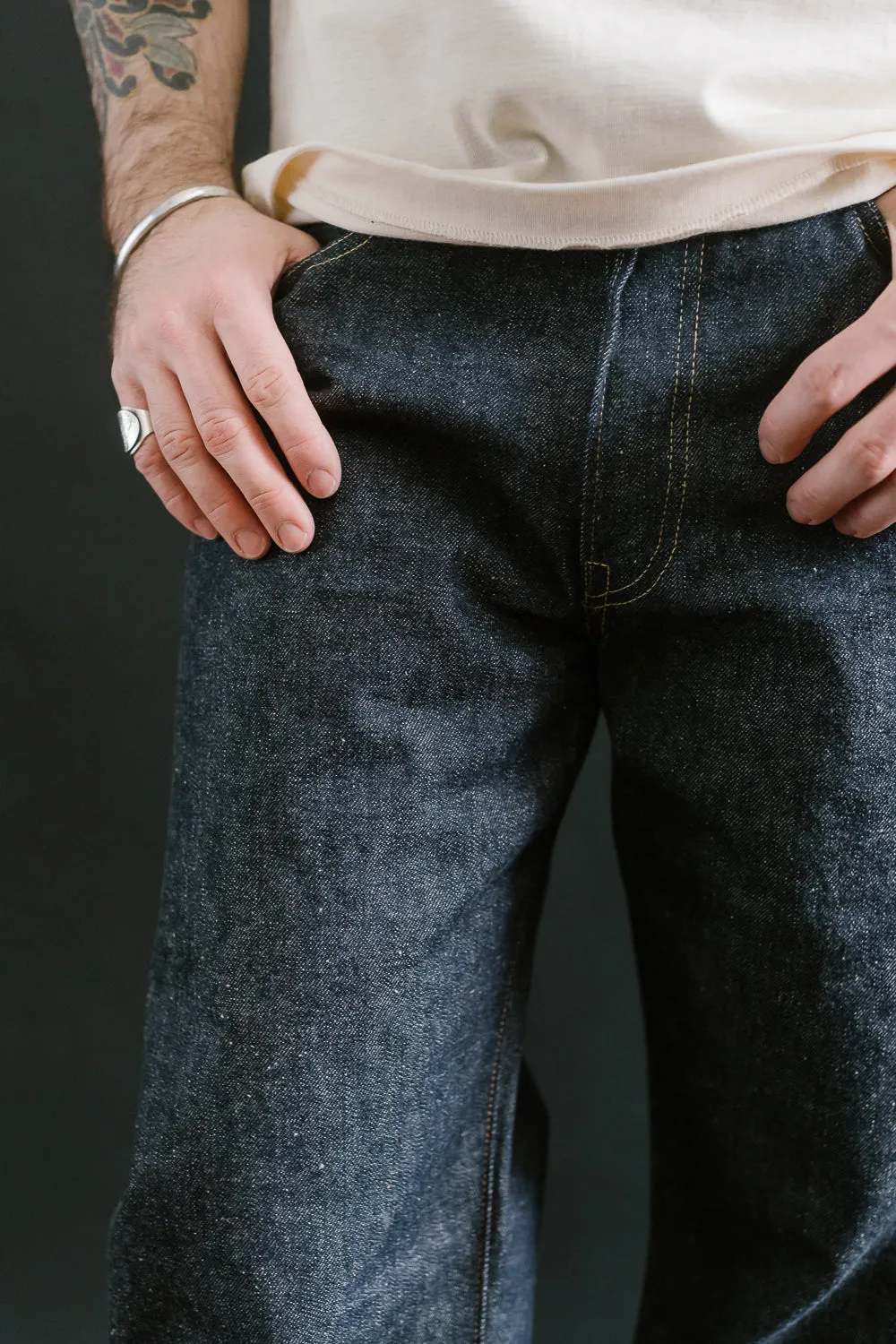 Lot 1001XX - 13.5oz 1947 Model Unsanforized Selvedge Denim - Indigo