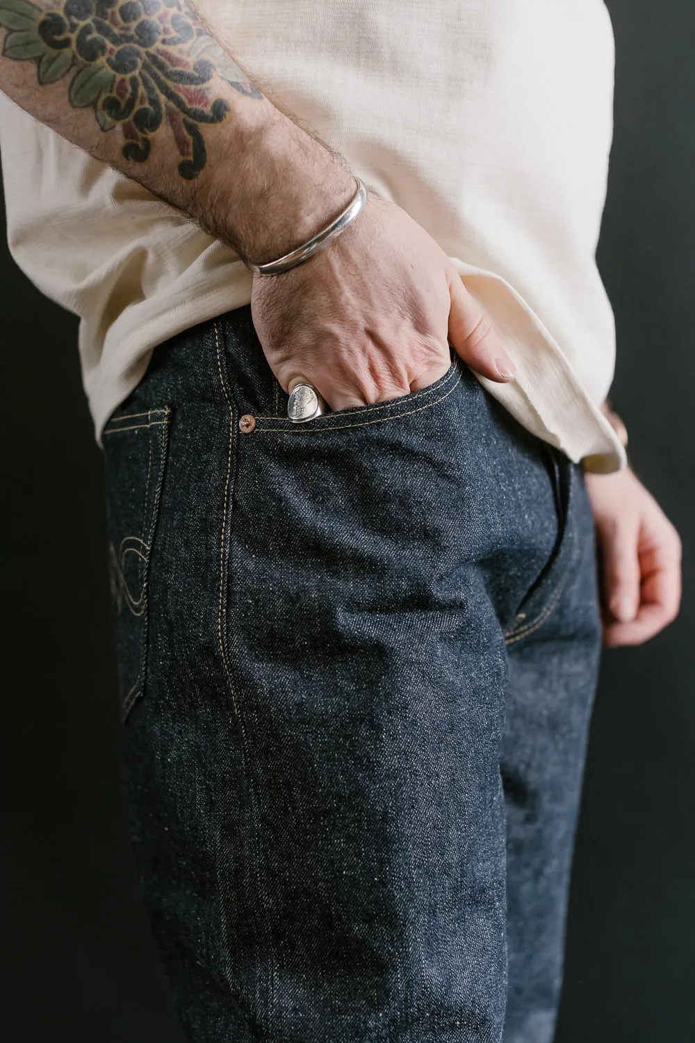 Lot 1001XX - 13.5oz 1947 Model Unsanforized Selvedge Denim - Indigo