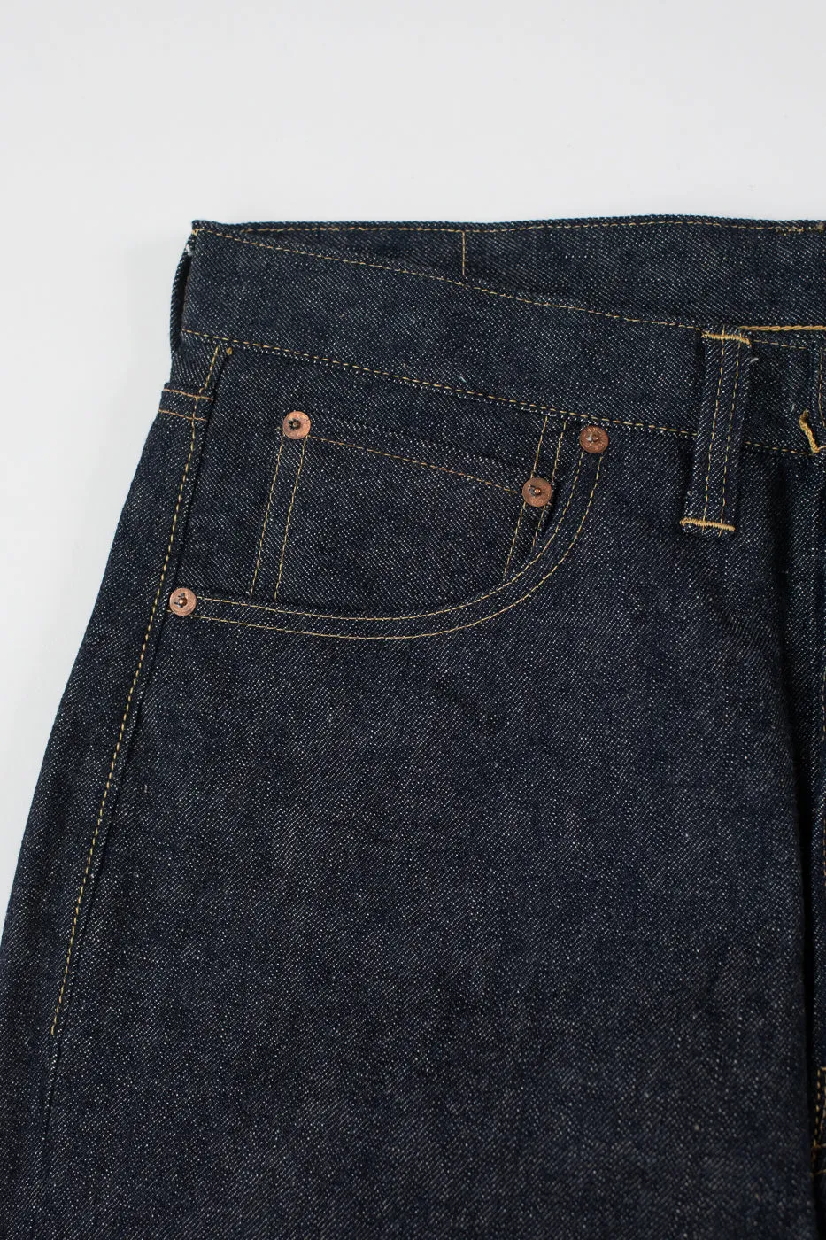 Lot 1001XX - 13.5oz 1947 Model Unsanforized Selvedge Denim - Indigo