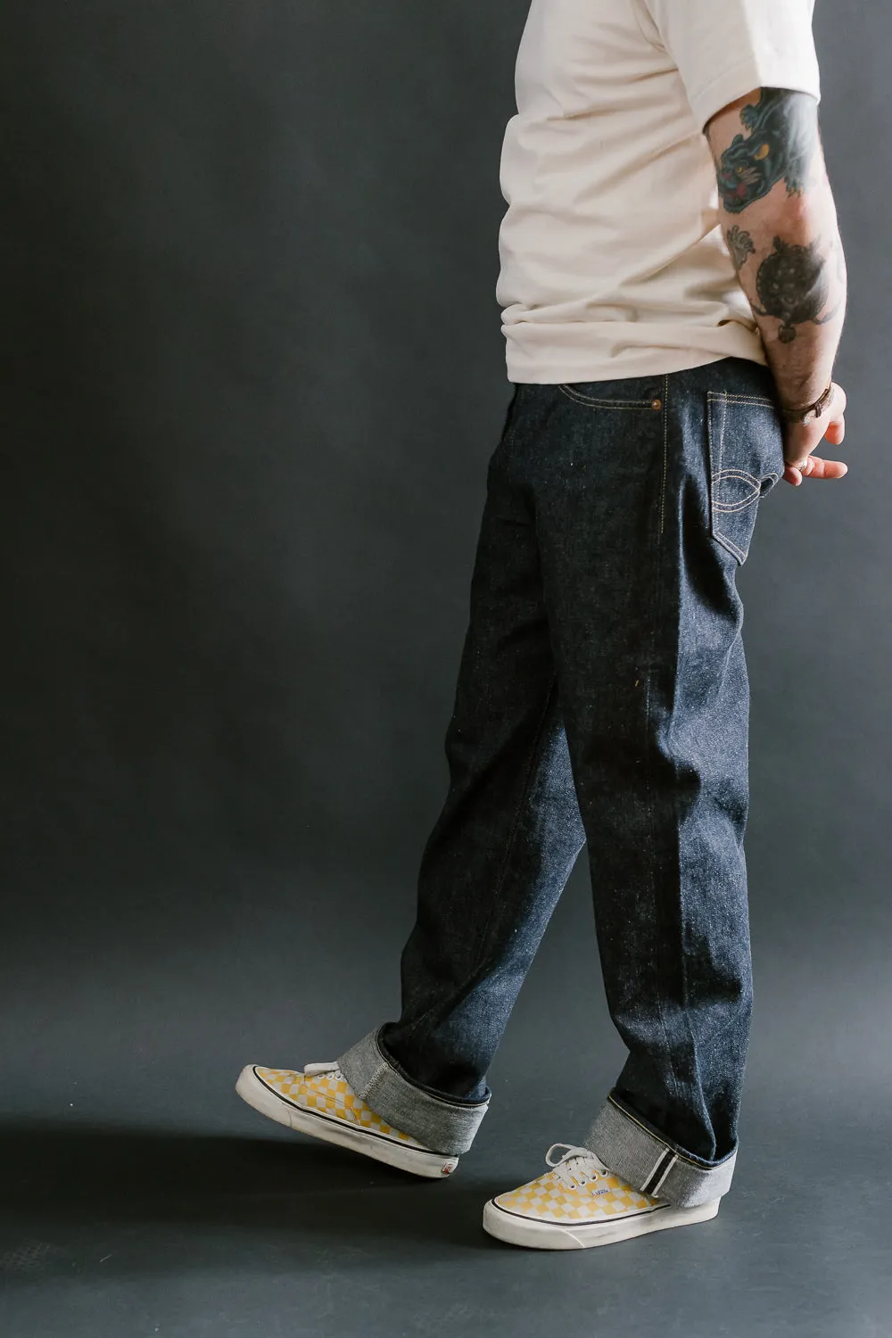 Lot 1001XX - 13.5oz 1947 Model Unsanforized Selvedge Denim - Indigo