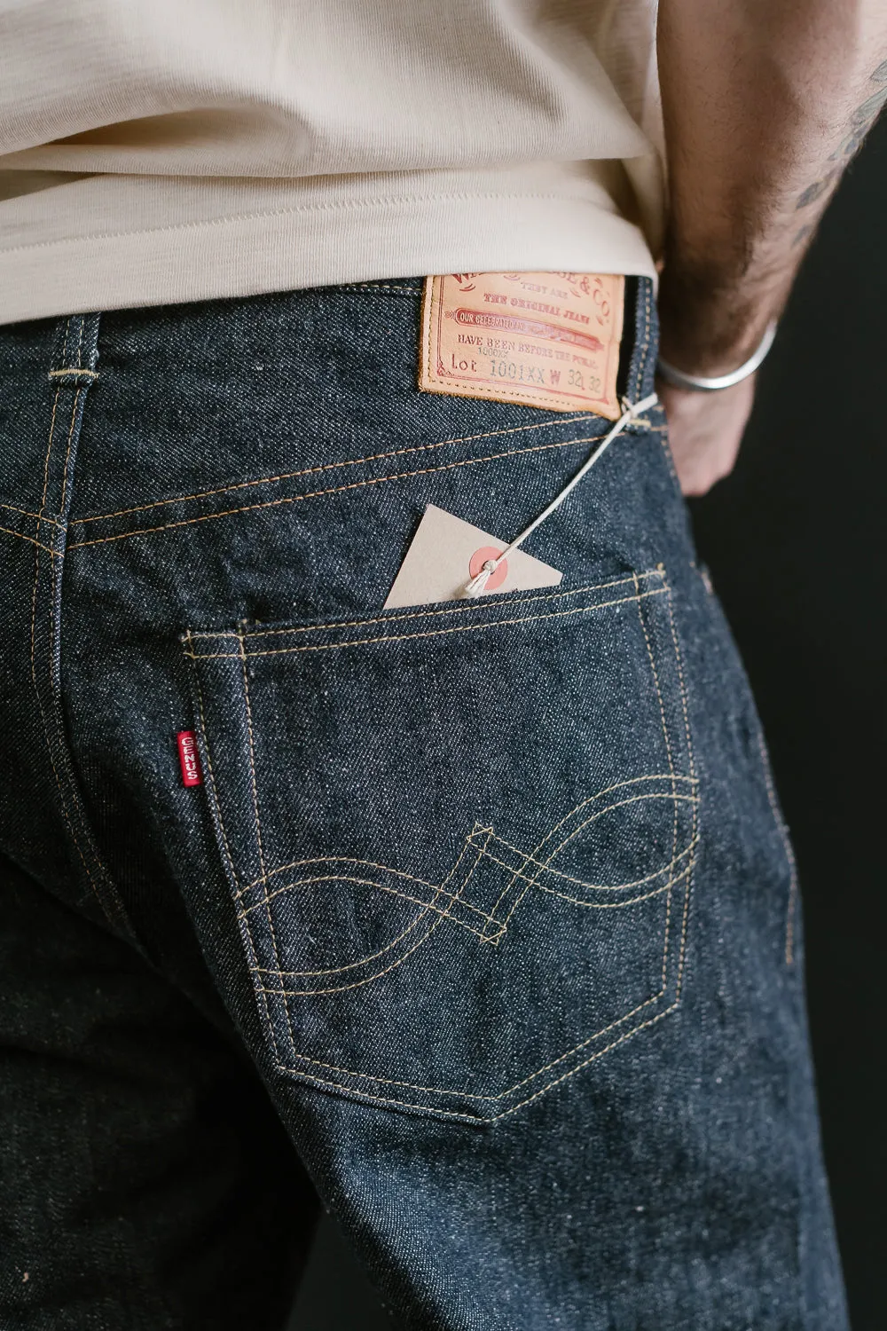 Lot 1001XX - 13.5oz 1947 Model Unsanforized Selvedge Denim - Indigo