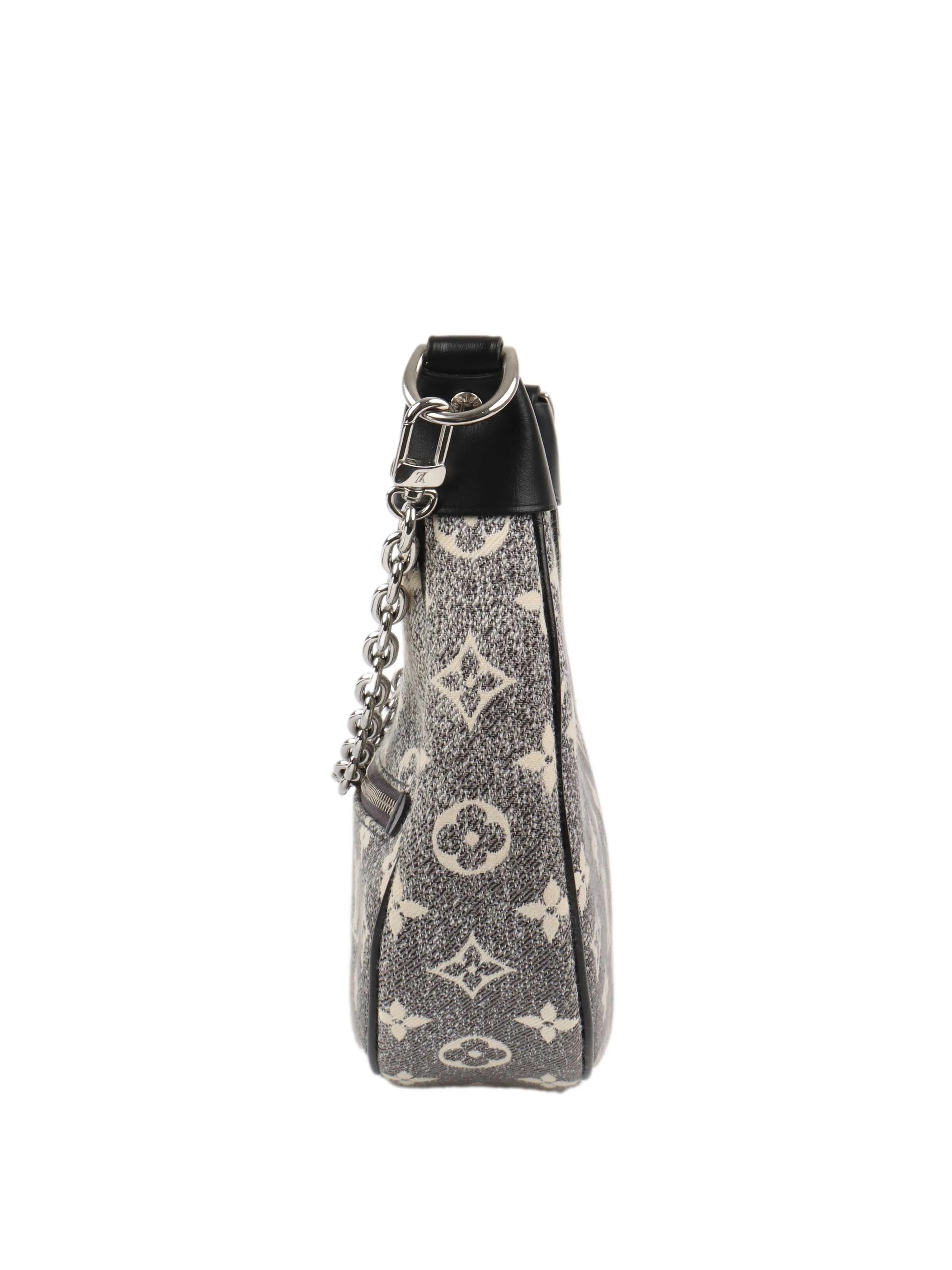 Louis Vuitton Black Denim Loop Bag.