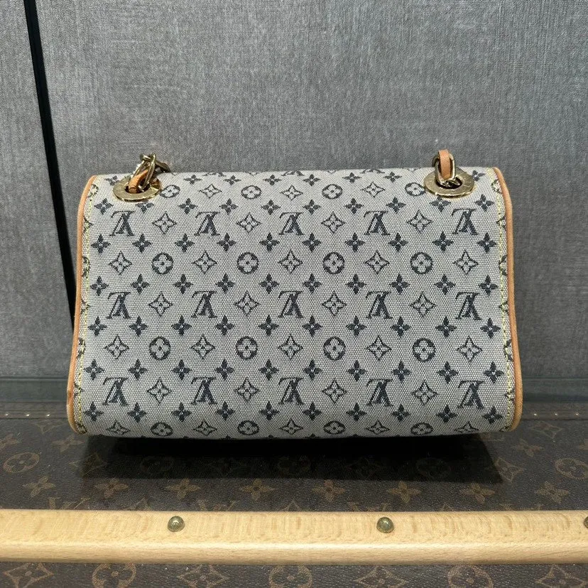 Louis Vuitton Denim Monogram Blue Crossbody Bag 23x17x6cm