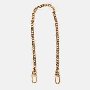 Louis Vuitton Gold Chain Link Shoulder Bag Strap