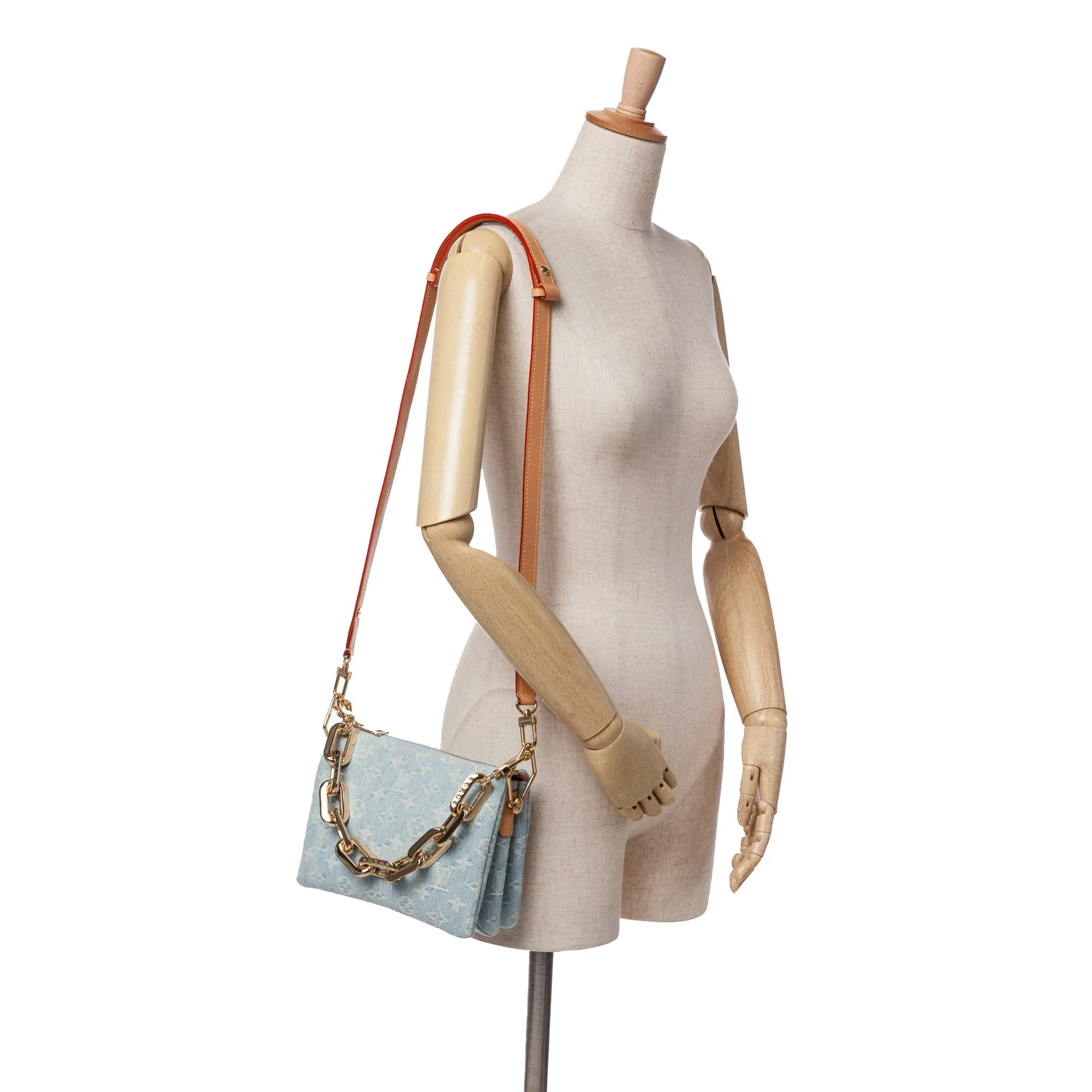 Louis Vuitton Monogram Denim Coussin BB