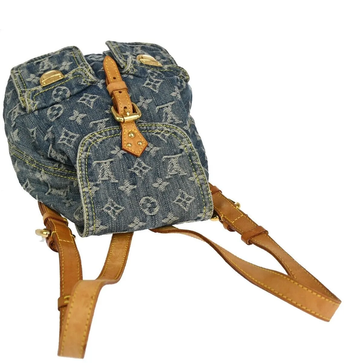 Louis Vuitton Sac A Dos   - Jeans Backpack Bag ()