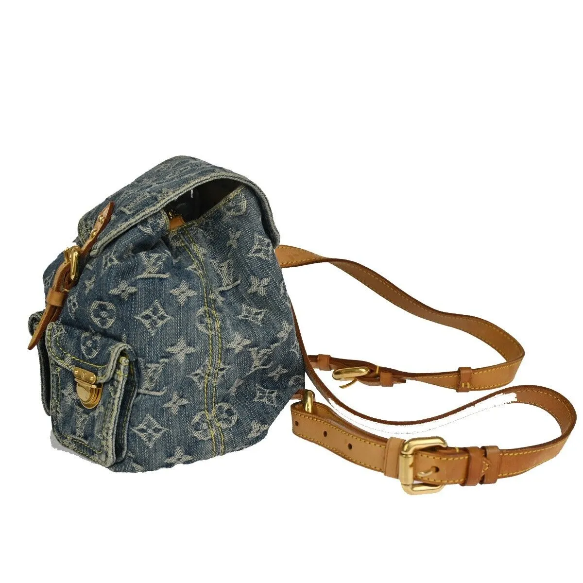 Louis Vuitton Sac A Dos   - Jeans Backpack Bag ()