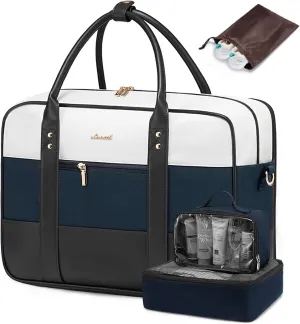 LOVEVOOK Weekender Travel Duffel - Women's Personal Item with Laptop Compartment, Overnight & Yoga Gym Bag, Wet Pocket, Labor & Delivery Hospital Bag