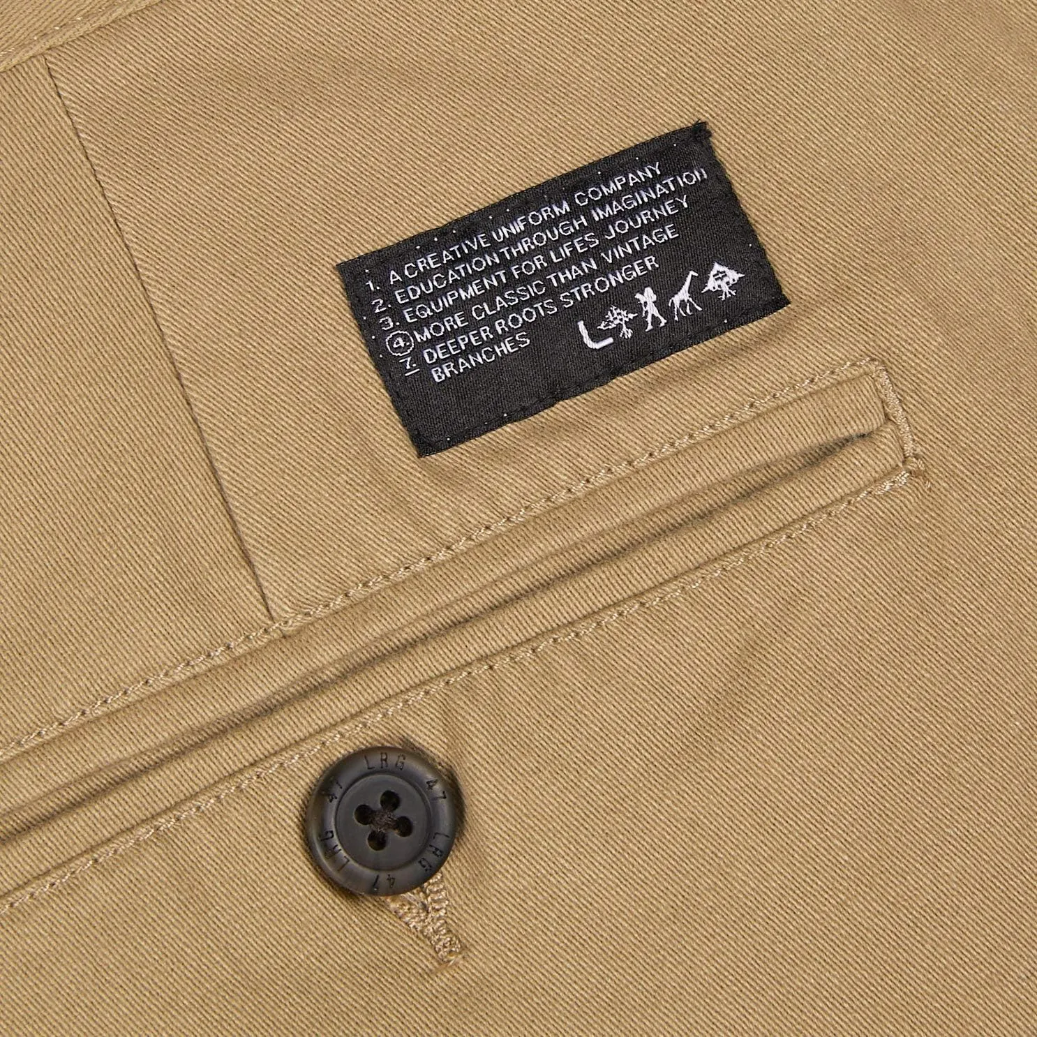 LRG Men's Choppa Cargo Denim Jean Shorts