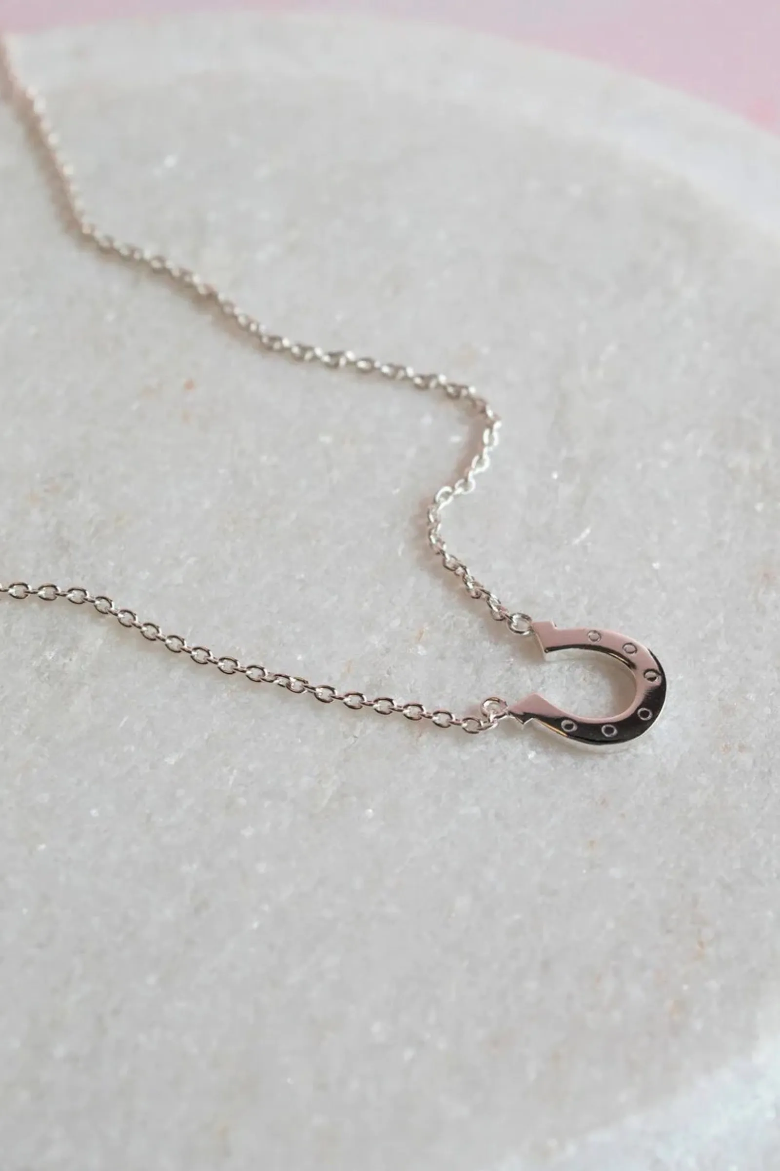 Lucky In Love Necklace Silver