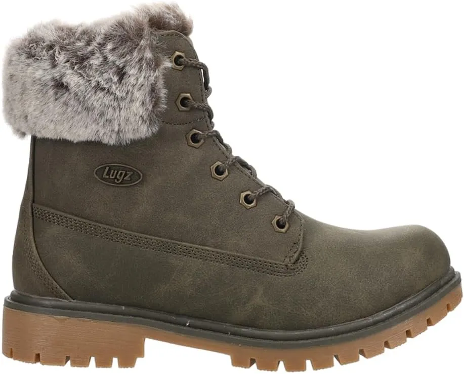 Lugz Rucker Hi Fur Woodland/Gum 9 B (M)