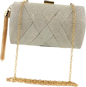 Luxury Women's Evening Bag Tote Bag for Women Fashionable Chain Pouch for Party and Evening Events