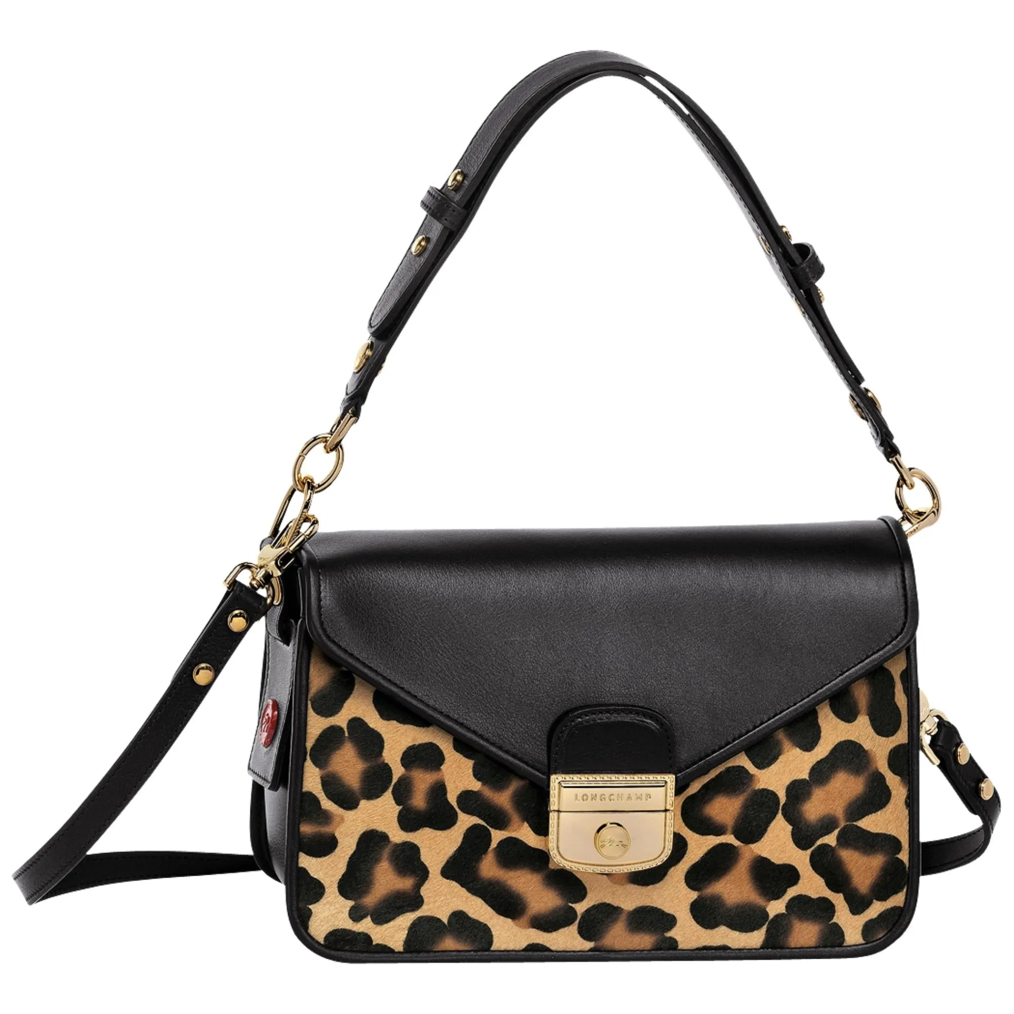 Mademoiselle Longchamp Crossbody Bag - Camel