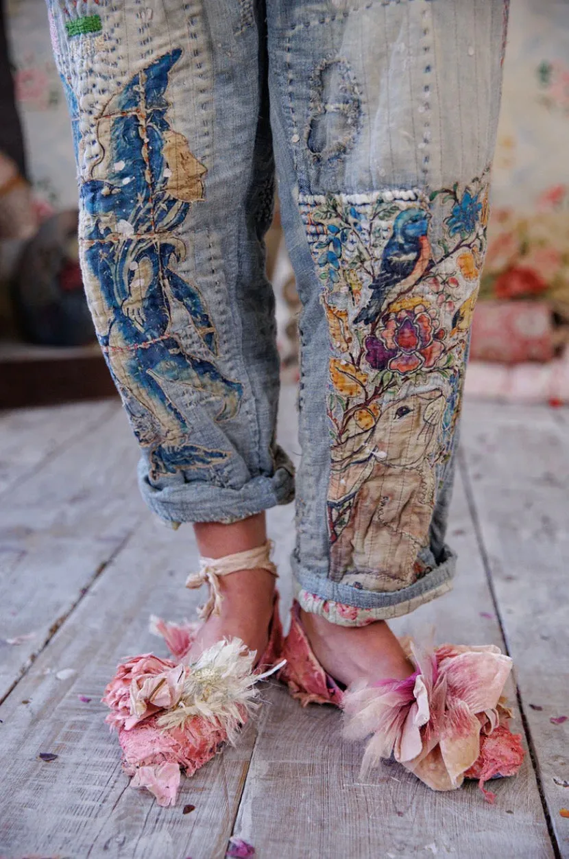 Magnolia Pearl Quilted Eden Miner Denims PANTS 780-WSHID-OS