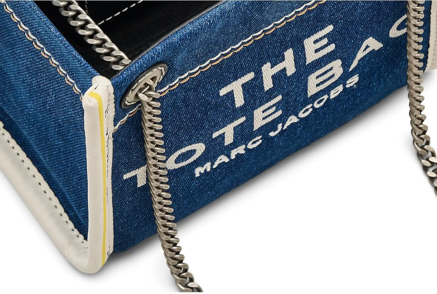 Marc Jacobs The Denim Chain Crossbody Tote Bag