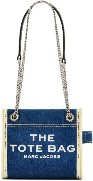 Marc Jacobs The Denim Chain Crossbody Tote Bag