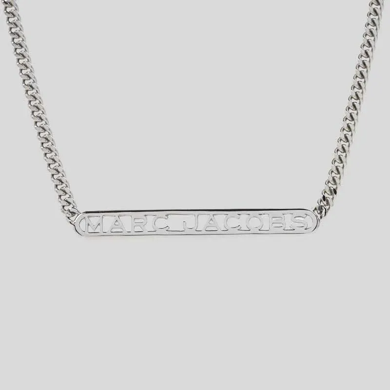 MARC JACOBS The Monogram Chain Necklace Silver RS-J305M03FA22