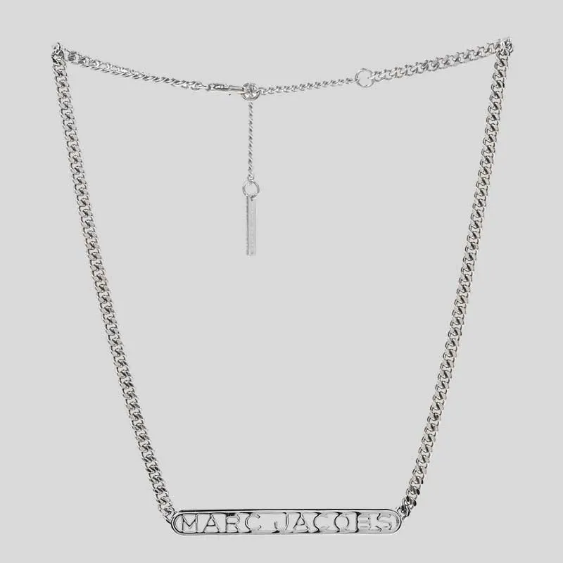 MARC JACOBS The Monogram Chain Necklace Silver RS-J305M03FA22