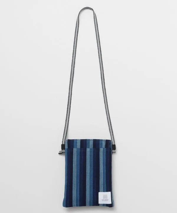 Matsusaka Momen Cotton Miito Woven Fabric x Ibara Denim Shoulder Bag