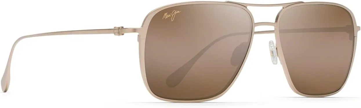 Maui Jim Men's and Women's Beaches Polarized Aviator Sunglasses